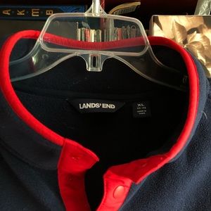 Land’s End Navy Fleece Jacket